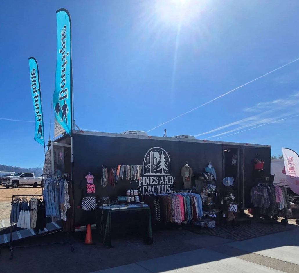 PINES-AND-CACTUS Pines and Cactus Boutique, set up at Horseshoe Harvest Hangout at Horseshoe Park & Equestrian Centre October 30-31, 2026