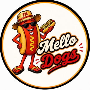 mello-dogs-logo Mello Dogs - Chicago hot dogs, brats & more will be at the Horseshoe Harvest Hangout festival and rodeo in Queen Creek, Arizona on October 30-31, 2026
